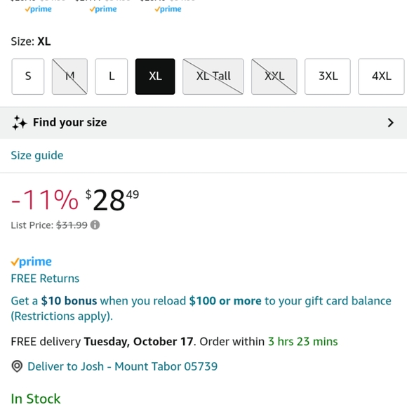 XL red kap shirt - Picture 2 of 5